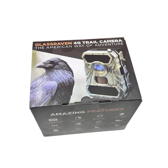 Creative XP Camo Glassraven 4G Weatherproof Night Vision Hunting Trail Camera - Picture 1 of 4